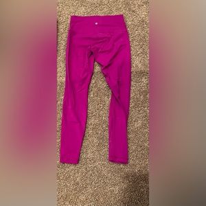 Full length Lululemon leggings, size 10.